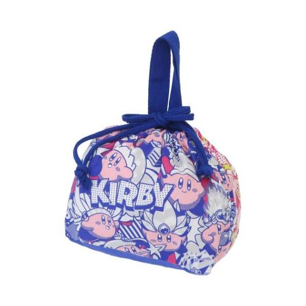 弁当 おしゃれ 生活雑貨　仕事 一人暮らし 巾着袋大人気ゲーム[星のカービィ]のキュートなランチ雑貨シリーズこちらは定番人気アイテム[マチ付きLUNCH巾着]底にマチが付いているのですっぽりお弁当箱が入って使いやすいかわいいランチ雑貨いろい...