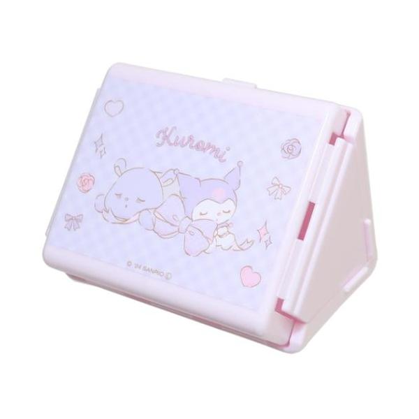 弁当 おしゃれ 生活雑貨　仕事 一人暮らし 通勤 通学大人気サンリオキャラクターの可愛らしい新作ランチグッズが登場こちらはコンパクトに畳める[抗菌おにぎりケース]三角おにぎりの押しつぶれを防いで持ち運べるケースです 市販のおにぎりは入らない...