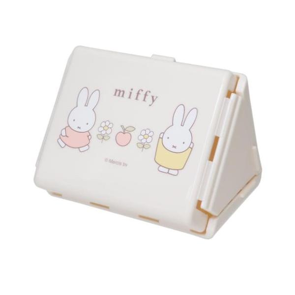 弁当 おしゃれ 生活雑貨　仕事 一人暮らし 通勤 通学ディックブルーナの人気絵本[miffy/ミッフィーちゃん]グッズにまたまた可愛いnewアイテム登場こちらはかわいい[折りたたみおにぎりケース]食べた後はコンパクトに畳めるおにぎりケース押...