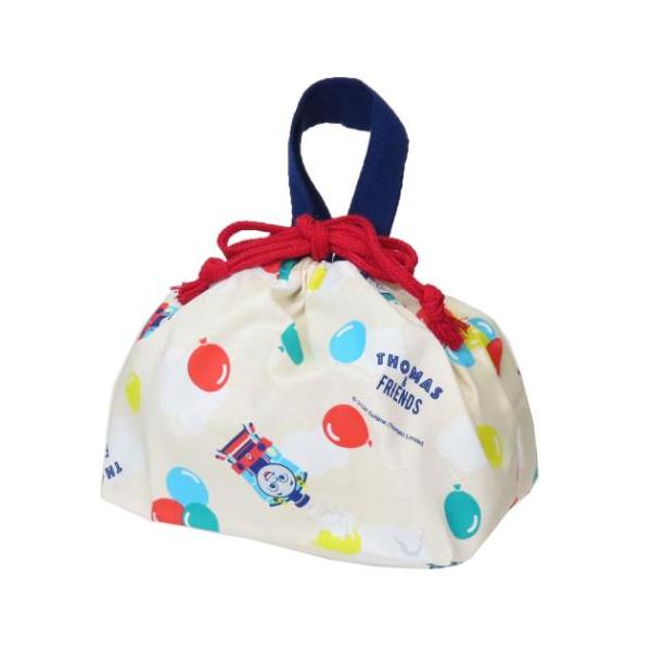 弁当 おしゃれ 生活雑貨　仕事 一人暮らし 巾着袋男の子大好き[Thomas &amp; Friends]グッズにまたまた可愛いnewアイテム登場こちらは定番人気アイテム[マチ付きLUNCH巾着]底にマチが付いているのですっぽりお弁当箱が入...