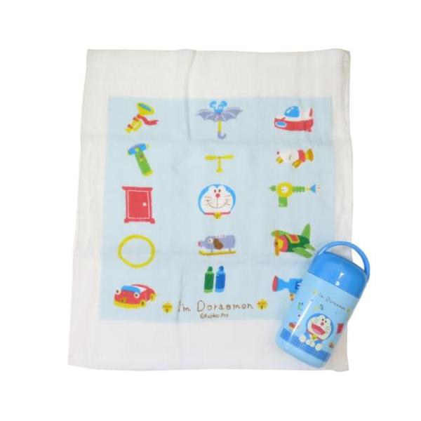 生活雑貨 おしゃれ タオル ギフトに 贈り物  プレゼントサンリオとドラえもんの最強コラボ [I'm Doraemon]グッズにまたまた可愛いnewアイテム登場こちらは行楽や普段使いに便利な[ケース付おしぼり]開けやすいように持ち手が付いた...