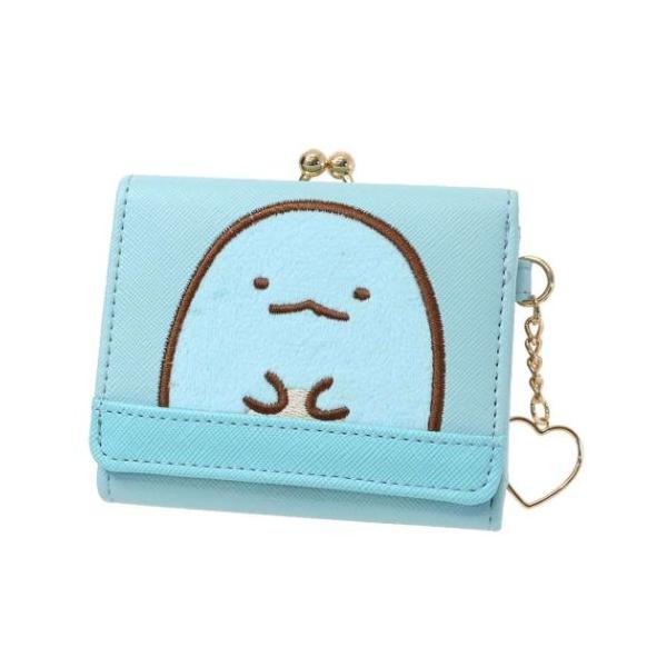 San-X 口金ミニ財布 三つ折りコンパクト財布 ミニウォレット すみっコ