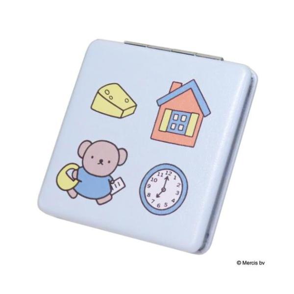 生活雑貨 おしゃれ 部屋 手鏡 お祝い ギフトに 日用雑貨ディックブルーナの人気絵本[miffy/ミッフィーちゃん]グッズにまたまた可愛いnewアイテム登場こちらは身だしなみの必需品[コンパクトミラー]片面が拡大鏡になっていてコンパクトなミ...