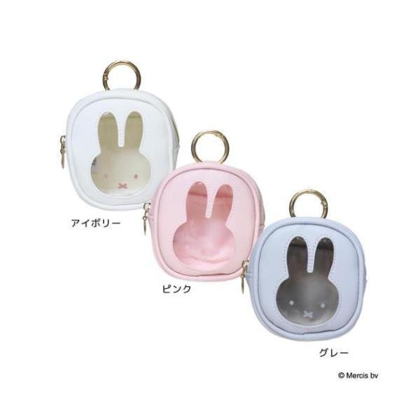 マイクロスクエアポーチ ミニポーチ ミッフィー ディックブルーナ MIFFY PEEK エフエービージャパン 小物入れ 絵本キャラクター 爆買
