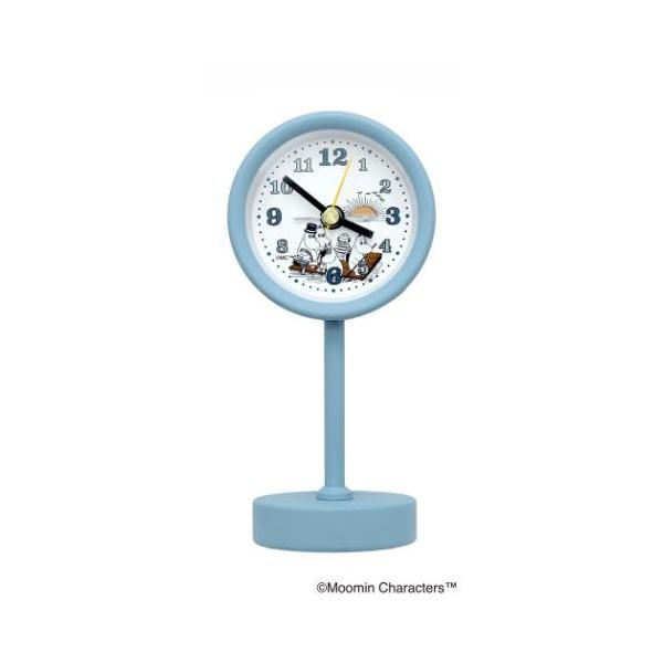 おしゃれ 置き時計 置時計 生活雑貨 家具 一人暮らし大人気[Moomin/ムーミン]グッズにまたまた可愛いnewアイテム登場こちらはアラーム機能付きの[スタンドクロック]コンパクトで置きやすいかわいい置時計いろいろあるのでお気に入りを揃え...