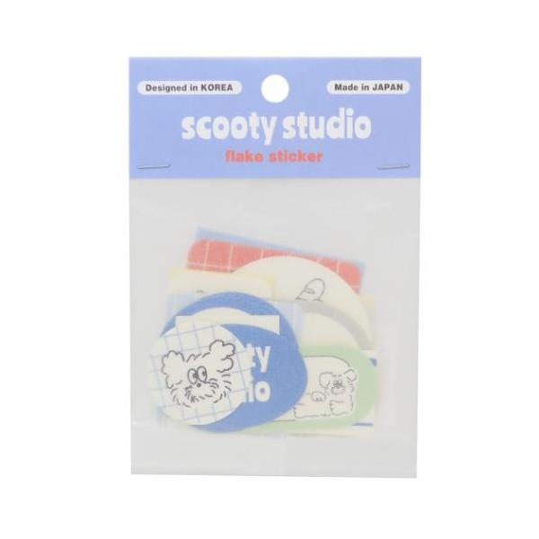 ダイカットミニシール フレークシール scooty studio Michael