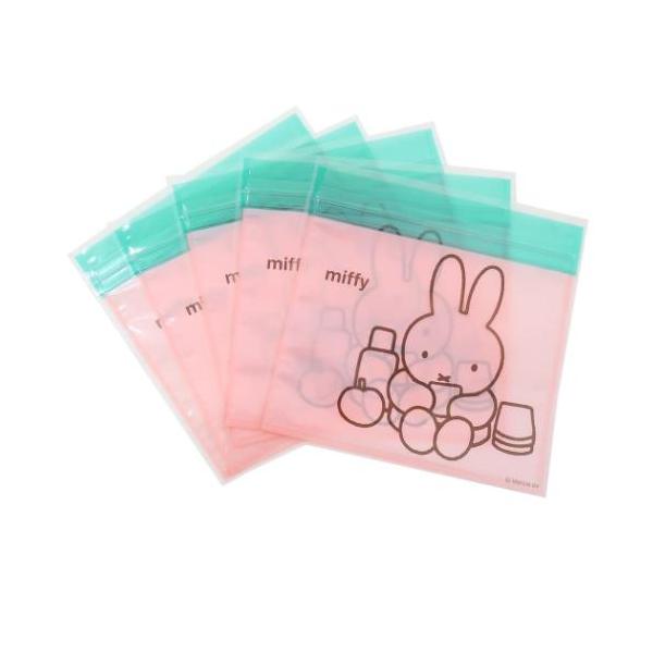 贈り物 ラッピング おしゃれ プレゼント ギフトにディックブルーナの人気絵本[miffy/ミッフィーちゃん]のキュートなステーショナリーシリーズこちらは小銭や小物、ギフトなどを入れるのに便利な[ジッパーバッグ]可愛いミッフィーの小分け袋。食...
