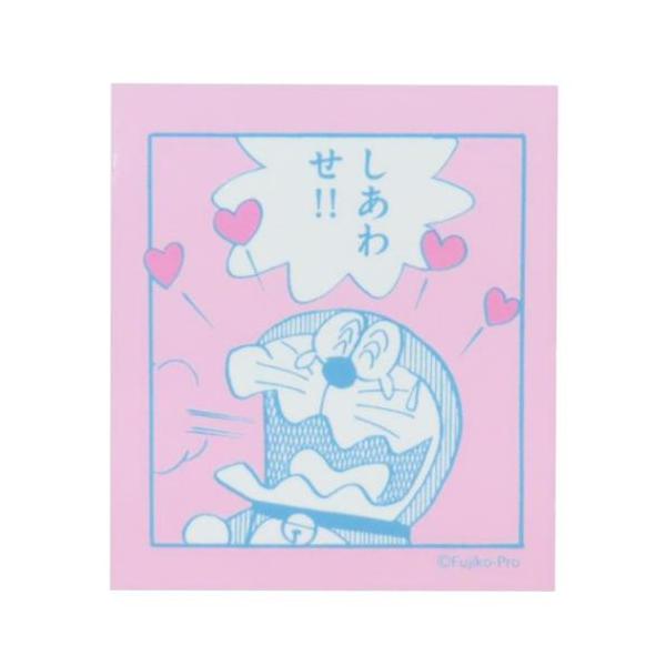 ダイカットシール ステッカー ドラえもん PINK Green Flash 藤子F