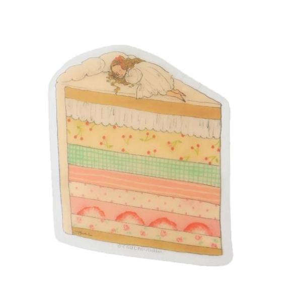 ダイカットシール クリアステッカー くらはしれい ケーキ 学研