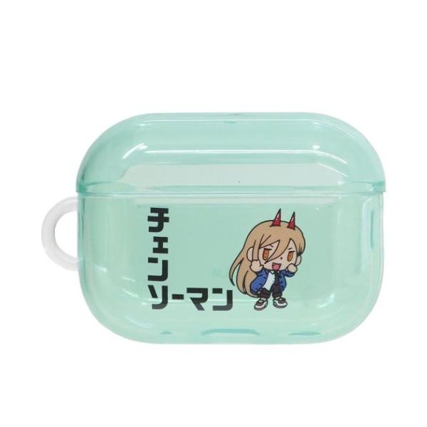エアーポッズプロケース AirPods Pro 第2世代 対応 ソフトケース チェンソーマン 少年ジャンプ パワー グルマンディーズ