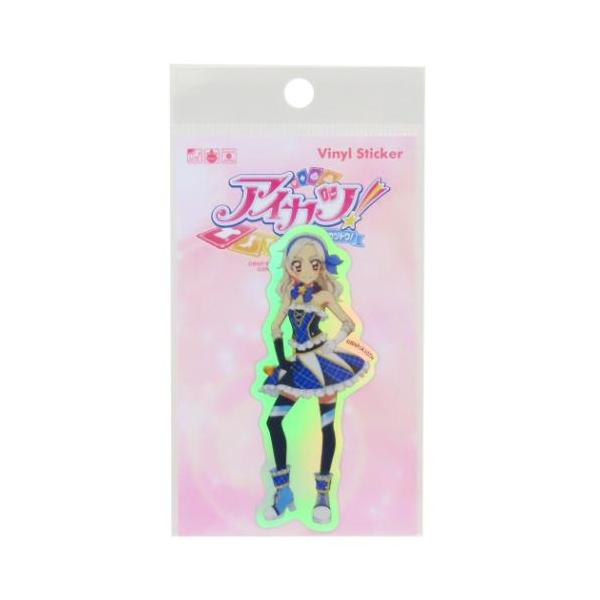 ホログラムステッカー ダイカットシール アイカツ！ 黒沢凛 ゼネラル