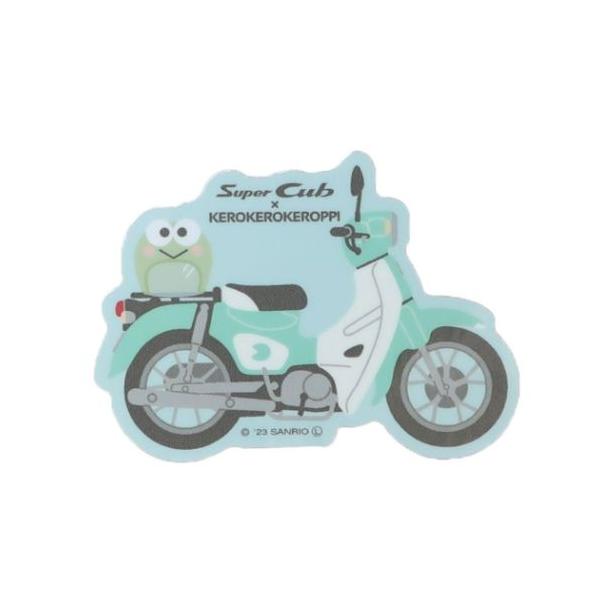 おしゃれ シール デザイン 文具 文房具 新入学 新学期大人気サンリオキャラクターとHONDAのスーパーカブがコラボしたかわいいステッカーが登場耐光耐水仕様なので屋外使用もOKバイクやメットはもちろん、スマホ、タブレット、パソコン、車、楽器...