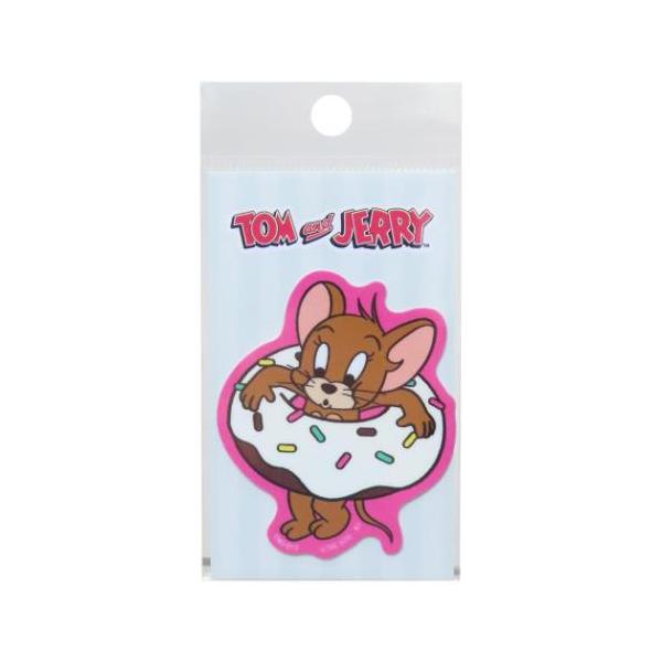おしゃれ シール デザイン 文具 文房具 新入学 新学期大人気トム＆ジェリーグッズにまたまた可愛いnewアイテム登場こちらは定番人気アイテム[miniステッカー]耐光耐水仕様の素材なので屋外使用もOKバイクやメットはもちろん、スマホ、タブレ...