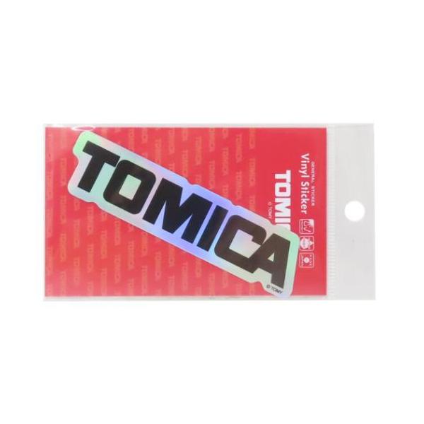 ダイカットシール ホログラムステッカー トミカ TOMICA 英文トミカロゴ