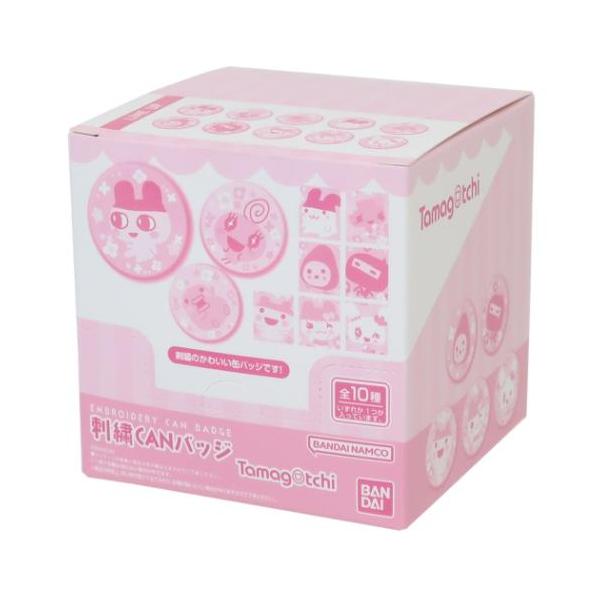 缶バッジ 刺繍CANバッジ 全10種 10個入セット たまごっち バンダイ