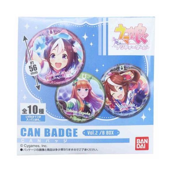 BANDAI カンバッジ 全10種 缶バッジ vol.2 B ウマ娘 プリティー BANDAI カンバッジ 全10種 缶バッジ vol.2 B ウマ娘 プリティー