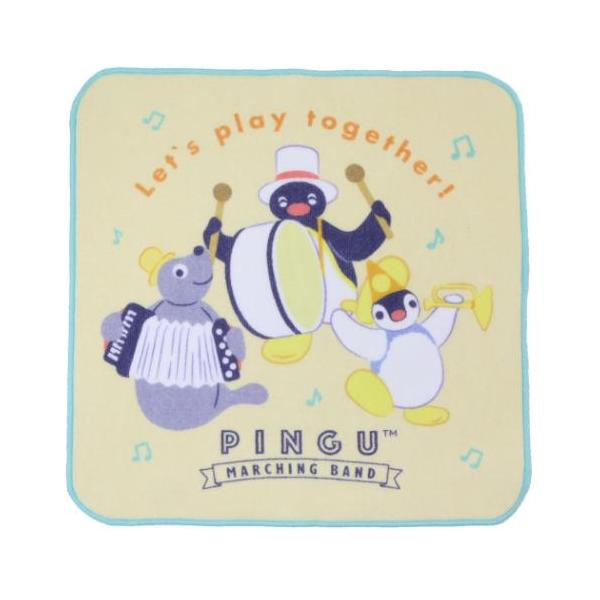 ミニタオル インクジェットプリントハンカチタオル ピングー Pingu