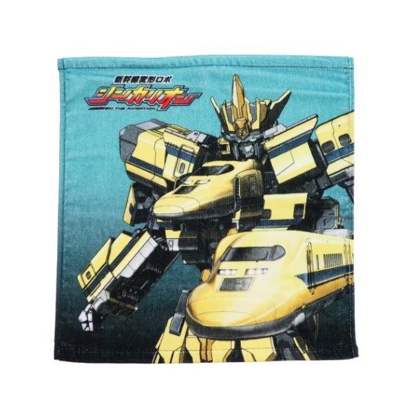 インクジェットプリント ウォッシュタオル ハンドタオル ドクターイエロー ノーマル 新幹線変形ロボ シンカリオン 林タオル 男の子向け アニメキ 爆買