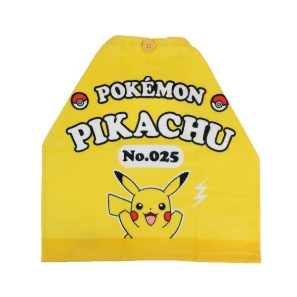 ゴム＆ボタン付きキッズおてふきタオル おりこうタオル ポケットモンスター ポケモン 入園入学準備雑貨 キャラクター