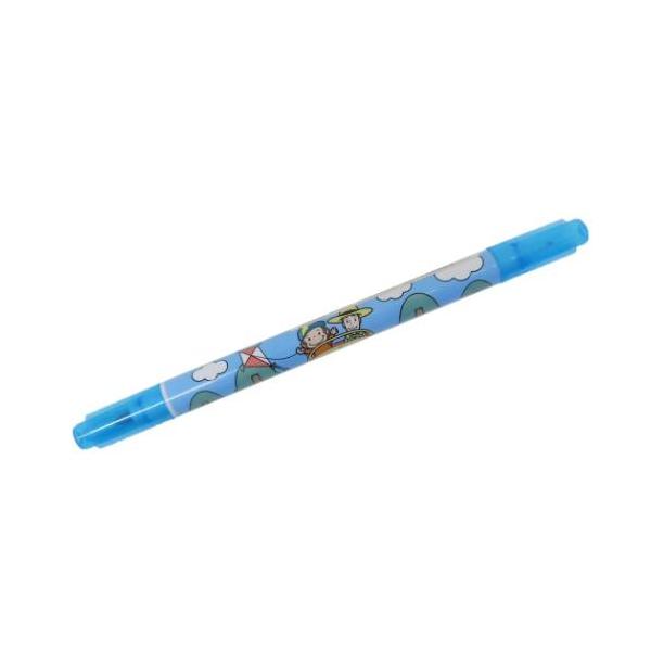 カラーペン カラーツインペン おさるのジョージ サックス アイプランニング 色ペン 筆記用具 文房具 絵本キャラクター 爆買
