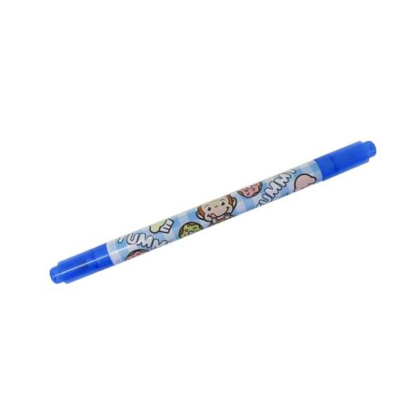 カラーペン カラーツインペン おさるのジョージ ブルー アイプランニング 色ペン 筆記用具 文房具 爆買