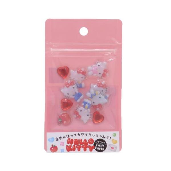 ハローキティ デコパーツ付きシール フレークシール プチパーツ ハローキティ アイプランニング サンリオ