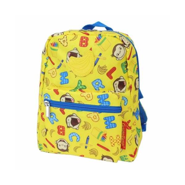 他サイト： 赤ちゃん用デイパック ベビーリュック おさるのジョージ イエロー アイプランニング プレゼント ママ雑貨の商品画像