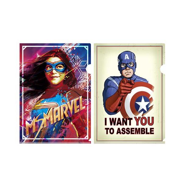 MARVEL　クリアファイル　まとめ売り MARVEL クリアファイル 10枚セット - メルカリ