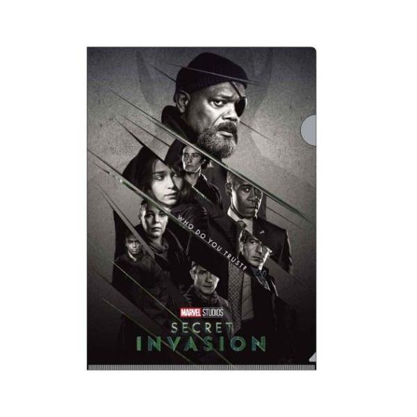 クリアファイルセット A4クリアファイル MARVEL シークレット・インベージョン Secret Invasion インロック コレクション文 爆買