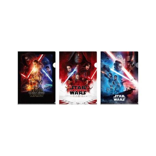 クリアフォルダー クリアファイルセット A4サイズ 3枚組 EP7-EP9