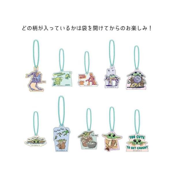 ブラインドアクリルキーチェーン 全10種の内どれか1つ スターウォーズ