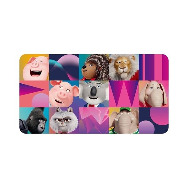 Disney - SING シング ネクストステージ☆プレスシート☆クリアファイル付 シール velkommen_ir-is-762
