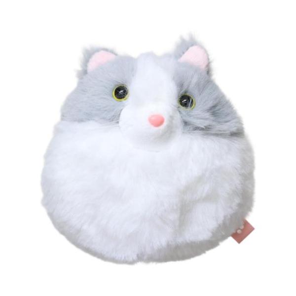 にゃんコロン ぬいぐるみ ねこ ハチワレ アイアップ : 雑貨&アートの