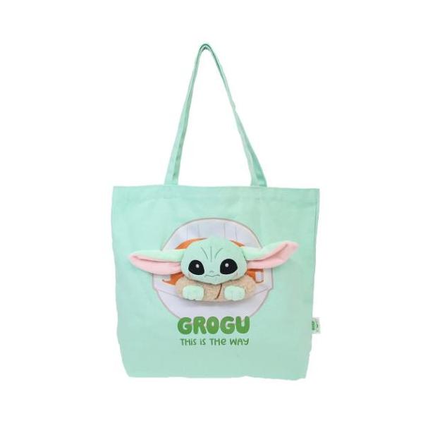 トートバッグ ぬいぬいバッグ スターウォーズ グローグー Grogu Cutest