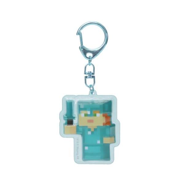 キーリング ぷっくりったいキーホルダー Minecraft マインクラフト アレックス ケイカンパニー プレゼント 爆買
