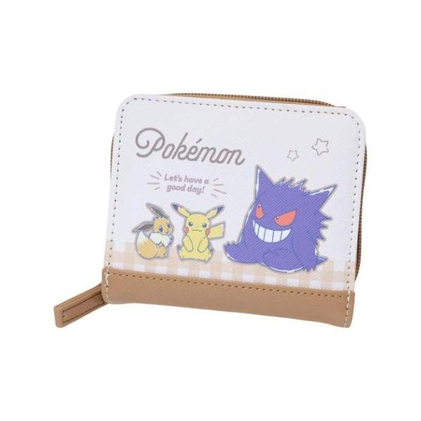 コンパクトウォレット 二つ折り財布 集合 ポケットモンスター ポケモン