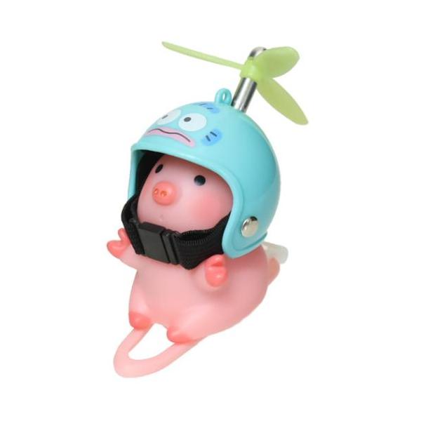 毎日使いたくなるおしゃれ雑貨＆インテリア女性向け大人気サンリオキャラクターグッズにまたまた可愛いnewアイテム登場こちらは[サイクリングマスコット]自転車のハンドルなどに付けて使ってね取り付け部分が伸びるから取り外しが簡単だよプロペラは蓄光...