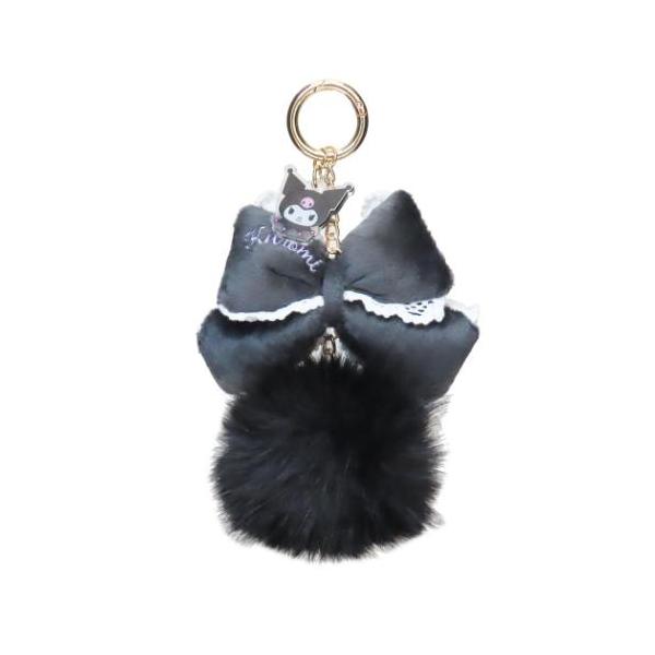 未使用・タグ付　アルマーニ ファーチャーム 黒 ハリネズミ　日本限定品　 箱付き undefined