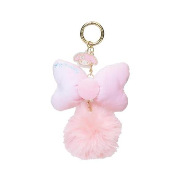 マスコット リボンファーチャーム マイメロディ サンリオ : 雑貨