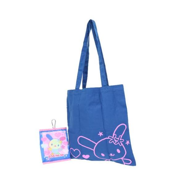 トートバッグ 折りたたみカジュアルトート ウサハナ サンリオ 手提げ