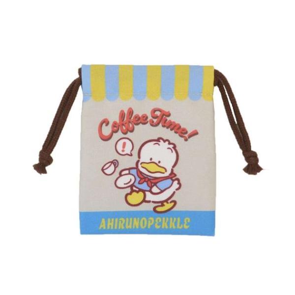 ミニ巾着 巾着袋 ヴィンテージレトロ あひるのペックル サンリオ ケイ