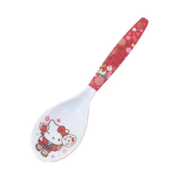 レプーン スプーン ハローキティ サンリオ レッド 和雑貨シリーズ ケイ
