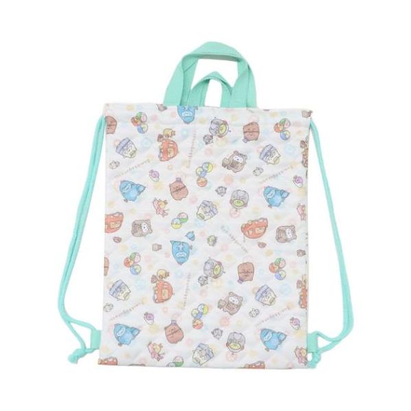 かわいい2023年11月公開「映画 すみっコぐらし ツギハギ工場のふしぎなコ」から可愛いnewアイテム登場こちらは体操服入れにぴったりな[キルトナップザック]内側に机がけ用の紐付き アイロン接着のネームラベル入り毎日の体操服入れや学校 塾 ...