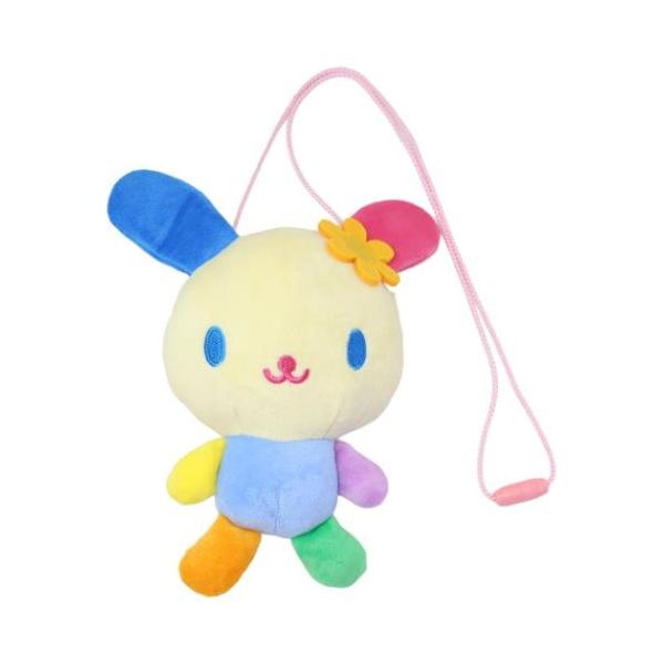 未使用 ウサハナ ぬいぐるみ ポーチ バッグ 希少 サンリオ 平成 レトロ ポシェット ぬいぐるみネックポーチ ウサハナ サンリオ プレゼント