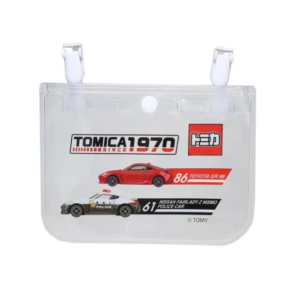 おしゃれ男の子大好き[TOMICA/トミカ]グッズにまたまた可愛いnewアイテム登場こちらはハンカチやティッシュ、マスクやお菓子などいろんなものが入れられる[ポシェットポケット]クリップ付きだからスカートやズボン、カバン等にカンタンに取り付...