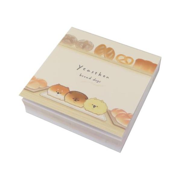 メモ帳 ブロックメモ パン屋さん いーすとけん。 カミオジャパン 新