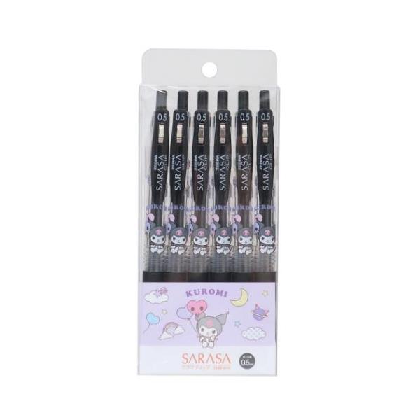 ボールペン SARASAボールペン6本セット サラサクリップ クロミ サンリオ カミオジャパン 新学期準備文具 爆買