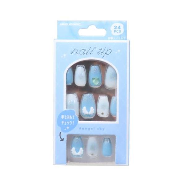 生活雑貨 おしゃれ ファッション お祝い ギフトに 日用雑貨毎日が楽しくなるキュートなZAKKAシリーズこちらはとってもかわいい[ネイルチップ]ネイルチップ24ピース、強粘着シート24枚、爪やすり、ネイルスティックがセットになっていますトッ...