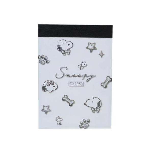 スヌーピー メモ帳 プチメモ ミニミニメモ silver mode ピーナッツ カミオジャパン