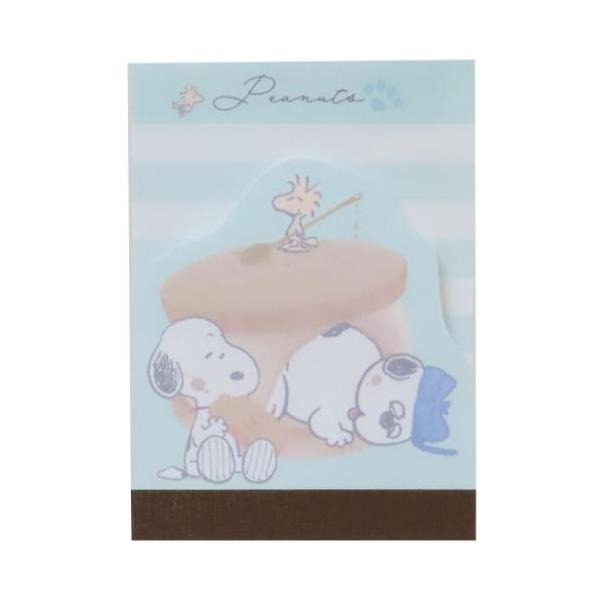 メモ帳 ダイカットミニメモ ミニミニメモ スヌーピー WHAT A TREAT